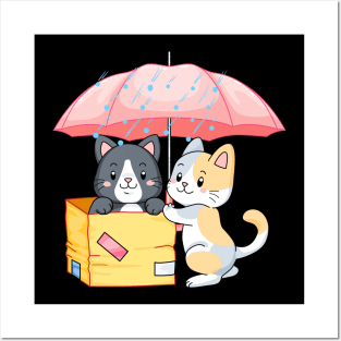 Sugar Glider Rainy Day With Umbrella T-Shirt Posters and Art